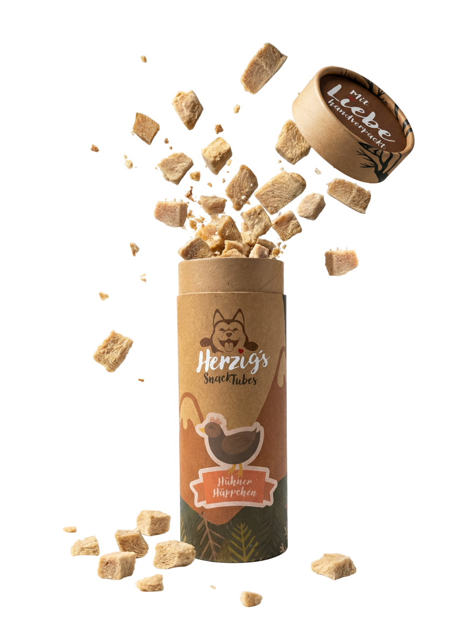 Herzig's SnackTubes Hühnerbrust Häppchen