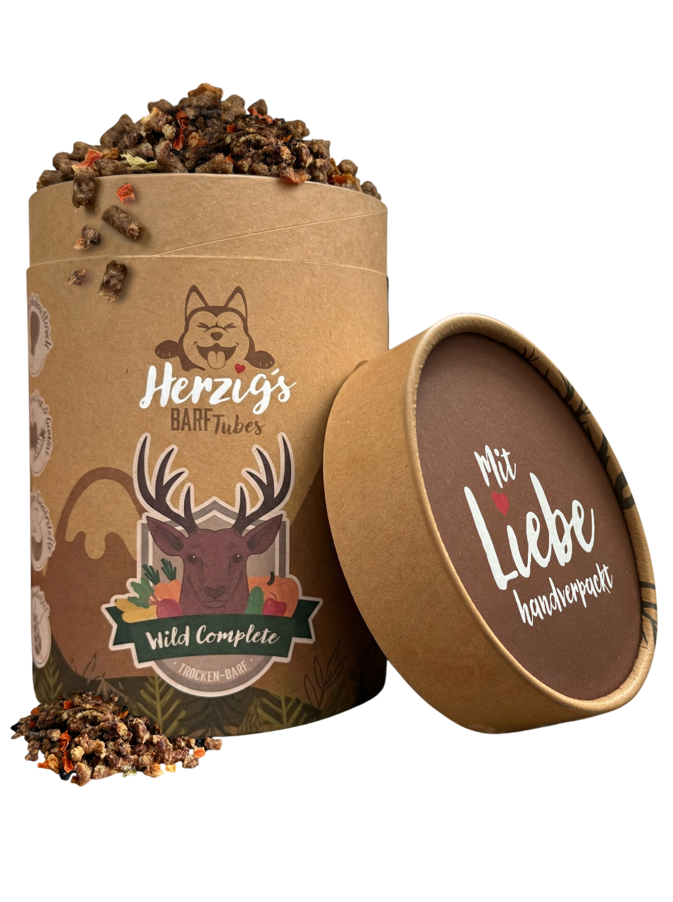 Herzig’s BARFTube - 1 kg Trockenbarf