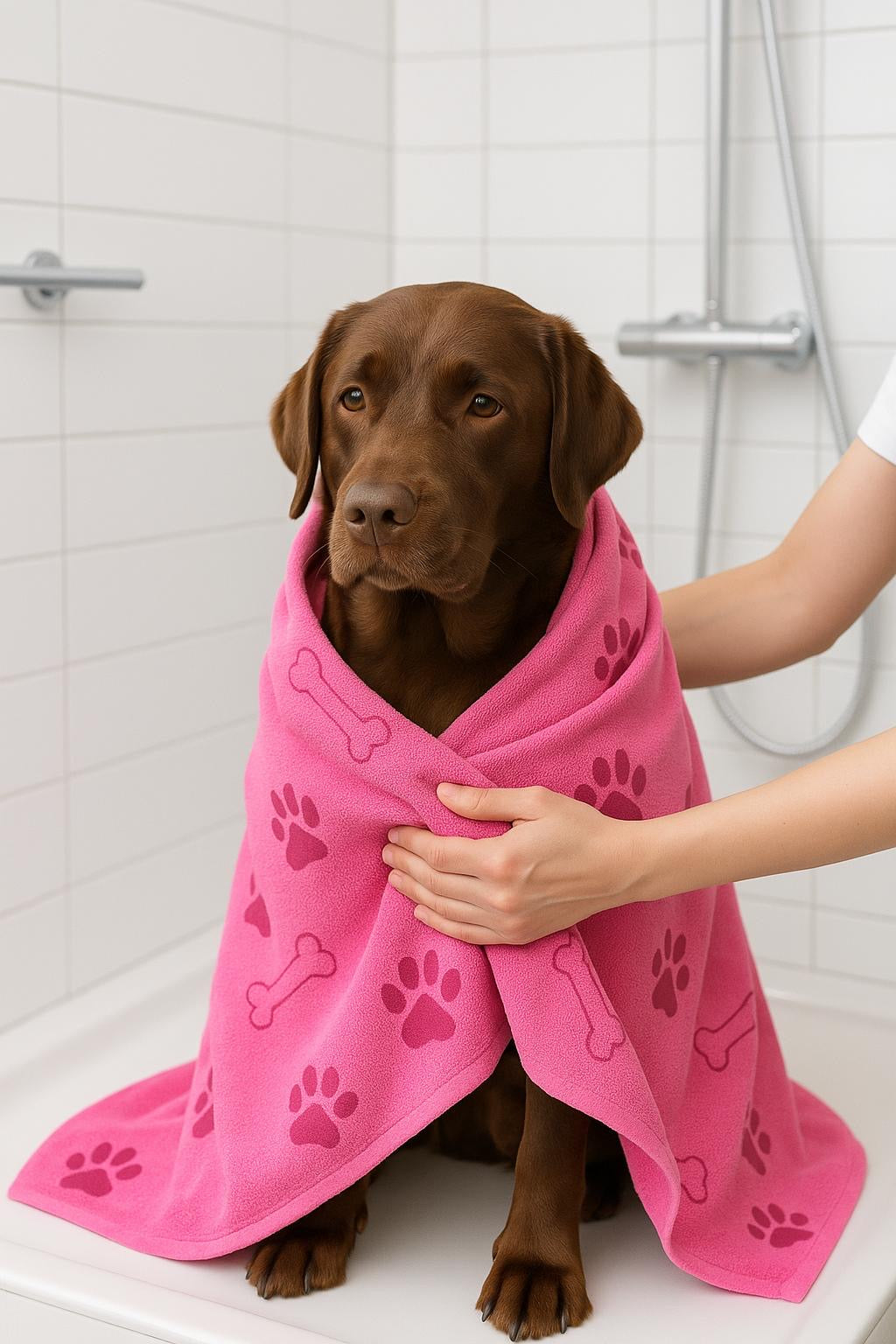 Super Saugfähiges Hundehandtuch – Weich, schnelltrocknend & praktisch