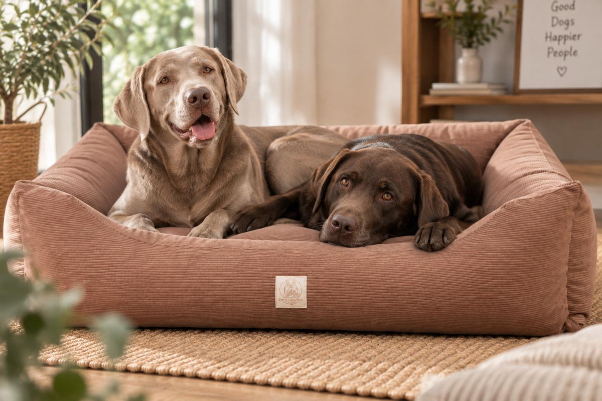EMMA und LOTTE „Bellroyal“ orthopädisches Hundebett