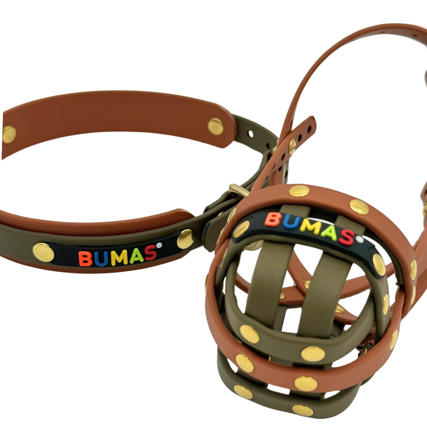 BUMAS Biothane Maulkorb für Zwergpudel