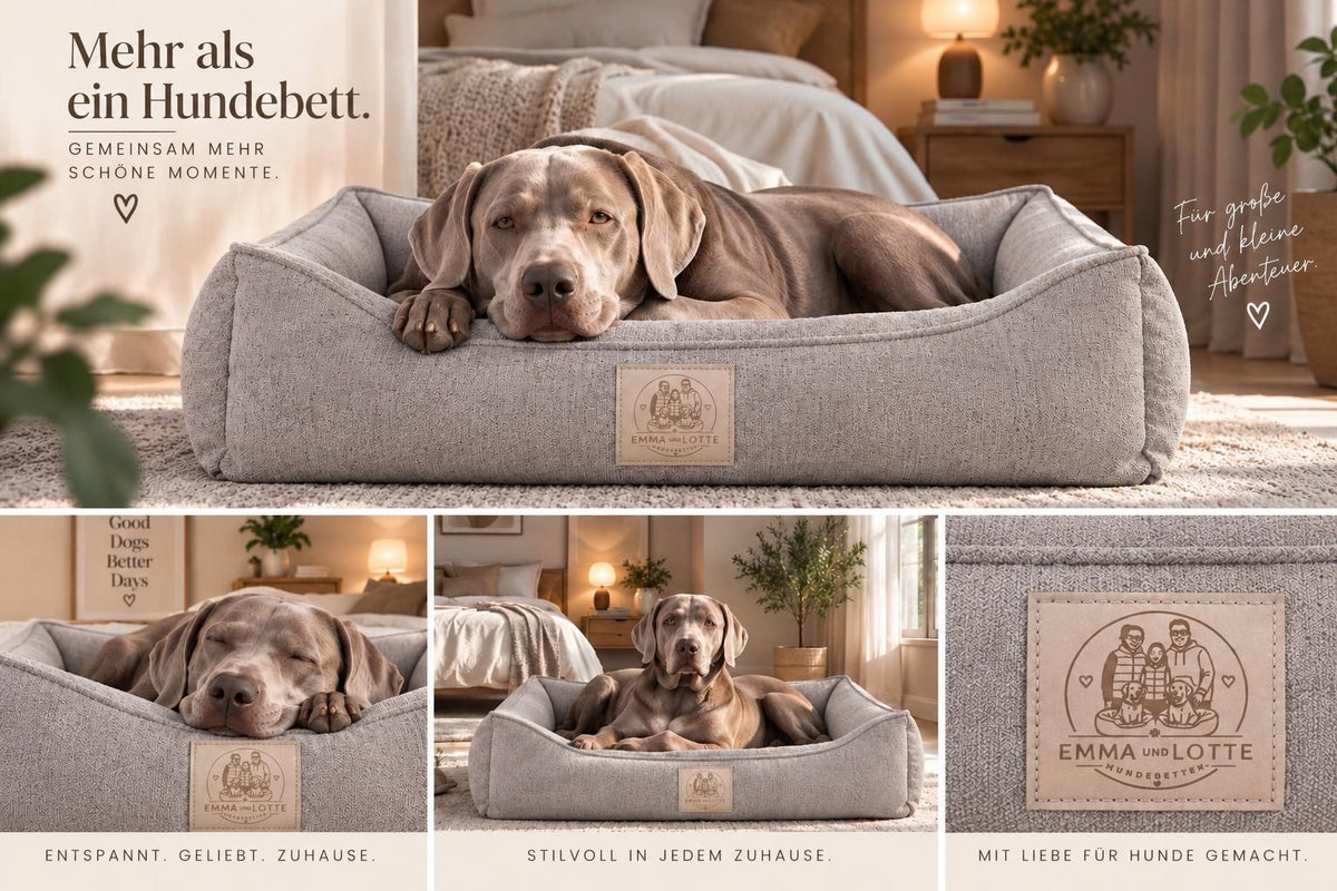 EMMA und LOTTE „Bellissimo“ orthopädisches Hundebett