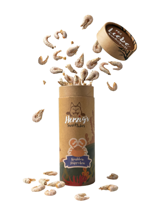 Herzig's SnackTubes Nordseekrabben Häppchen