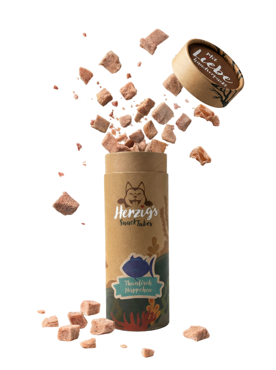 Herzig's SnackTubes Thunfisch Häppchen