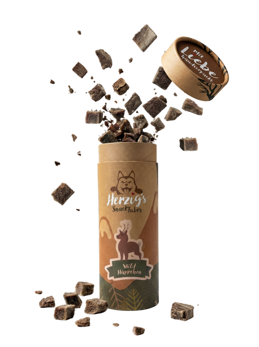 Herzig's SnackTubes Wildfleisch Häppchen