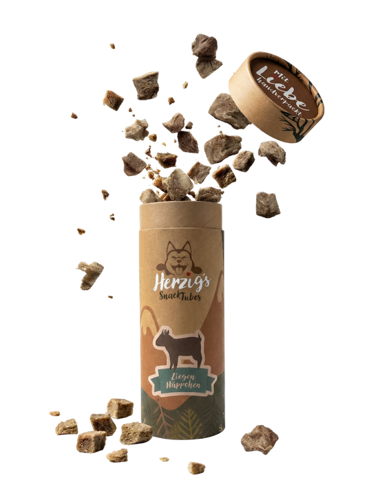 Herzig's SnackTubes Ziegenfleisch Häppchen