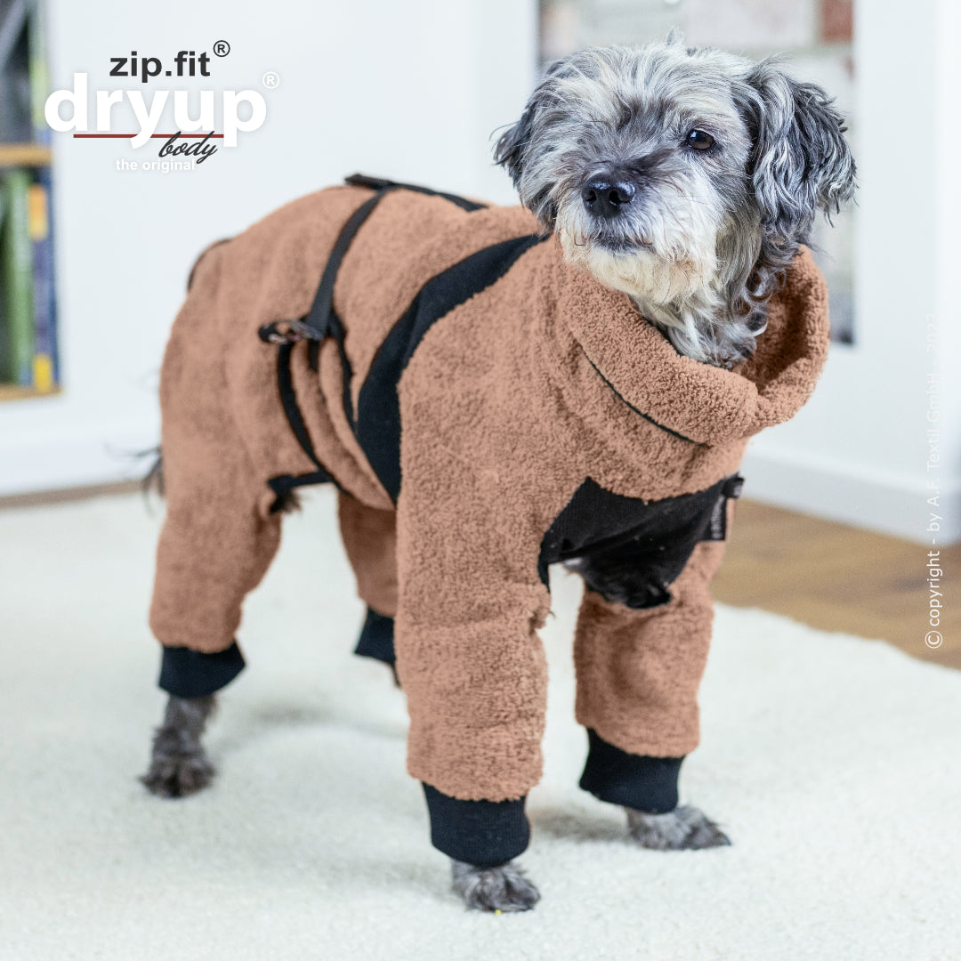 dryup® Body - Der original Hundebademantel als Body - mini