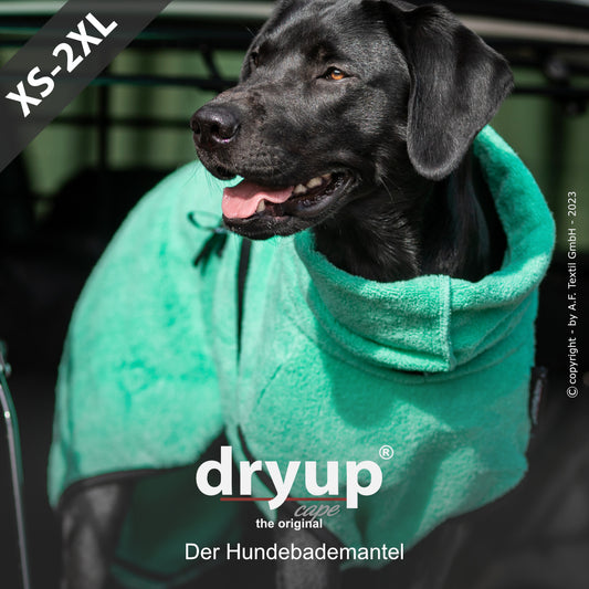 dryup® cape - Der original Hundebademantel - XS-XXL