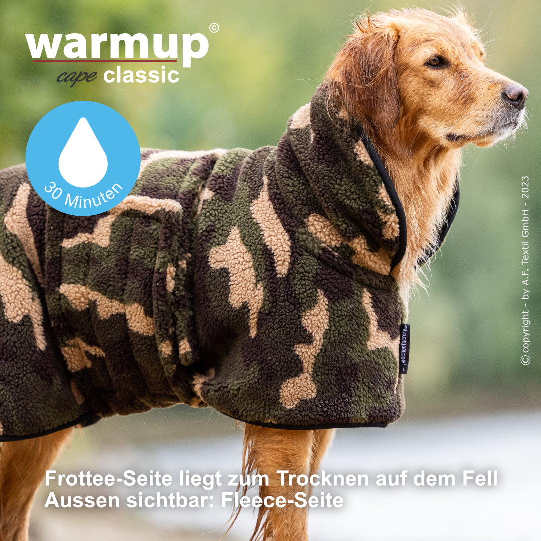 warmup© cape classic (Wende-Cape) - XS-XXL